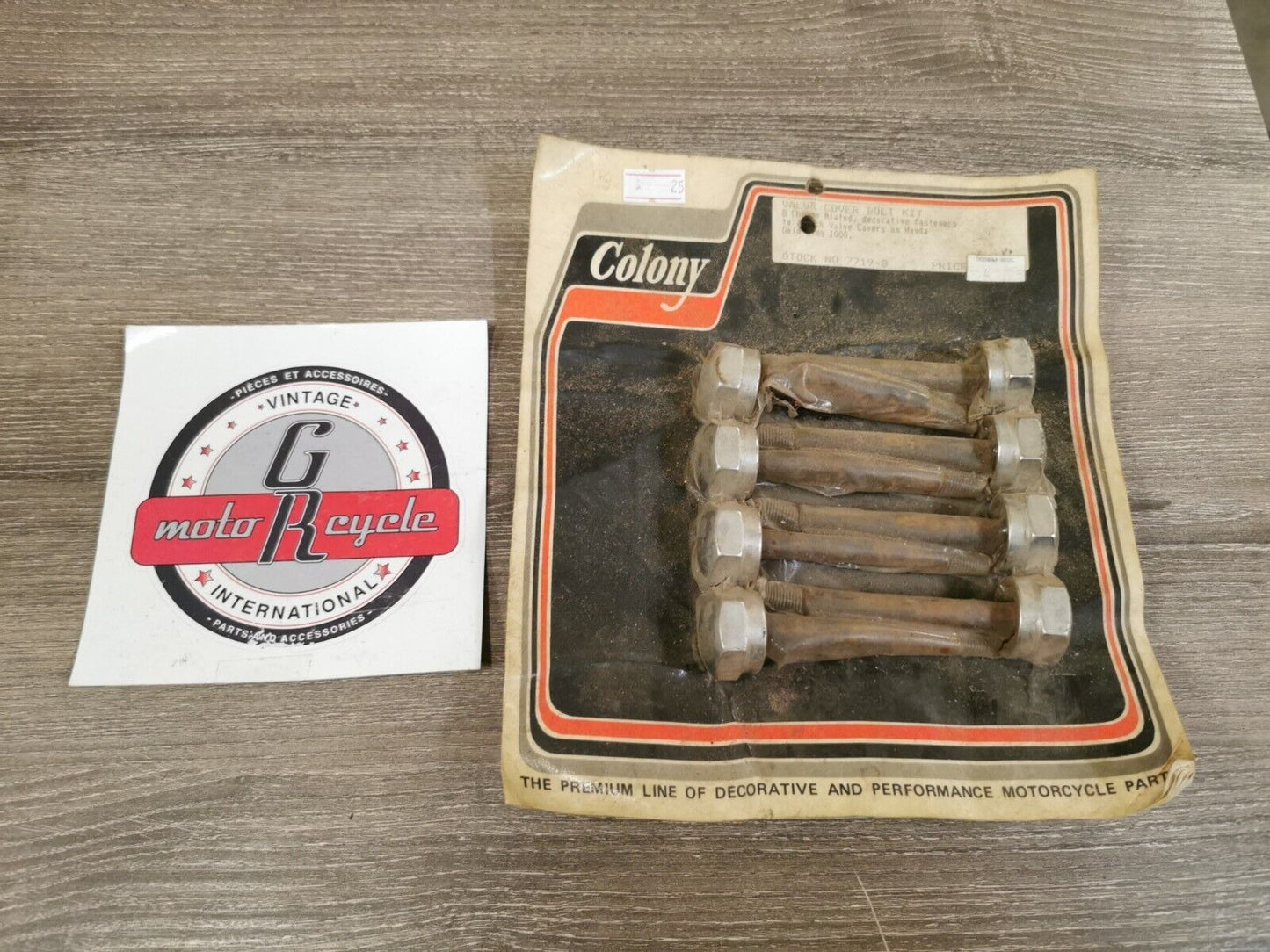 NOS COLONY HONDA GOLD WING 1000 VALVE COVER BOLT KIT 7719-8 J22