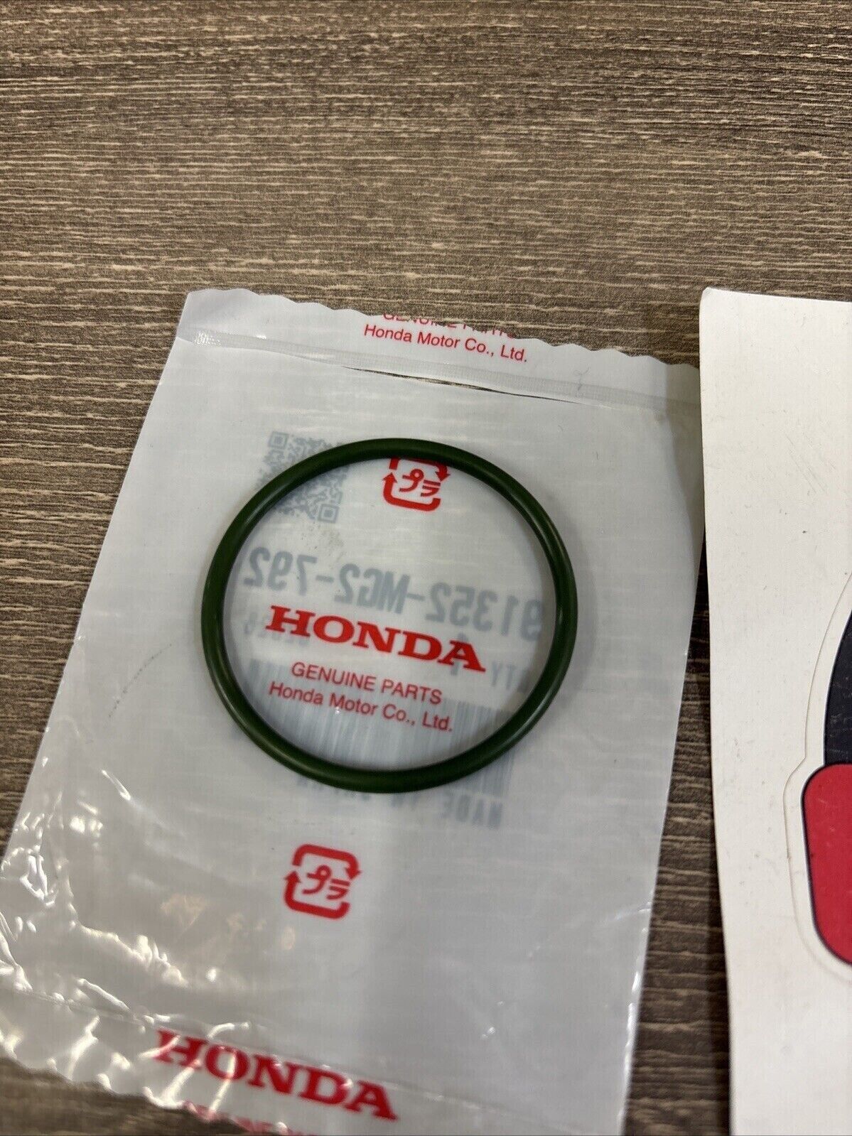 NOS Honda FMX650 FX650 NX500 NX650 SLR650 O-RING 39.5 X2.6 91352-MG2-792 H123