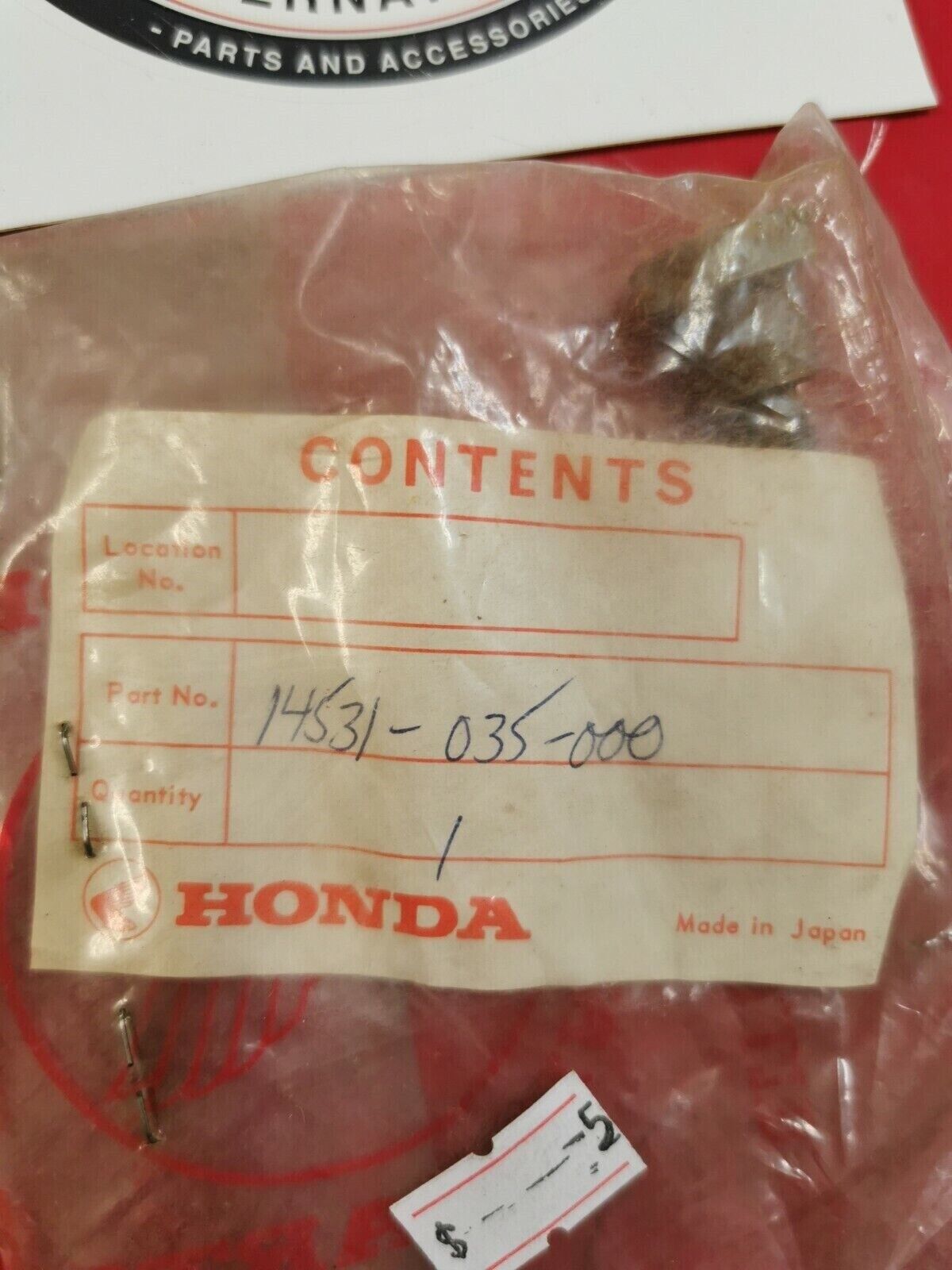 NOS Honda CH80 TRX90 Z50 ZB50 CT70 S65 PIVOT 14531-035-000 H6