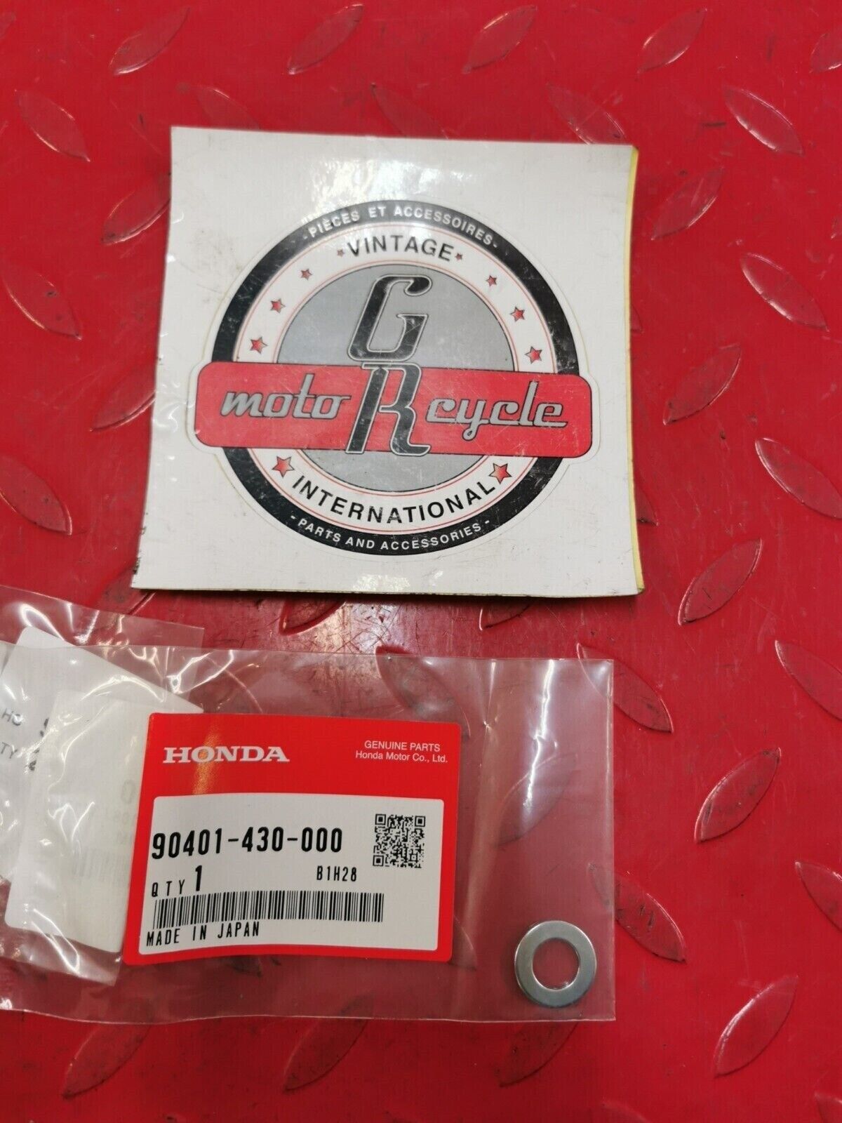 NEW NOS Honda CR125 CBR1000 CBR600 CR250R WASHER (10.2MM) 90401-430-000 H27