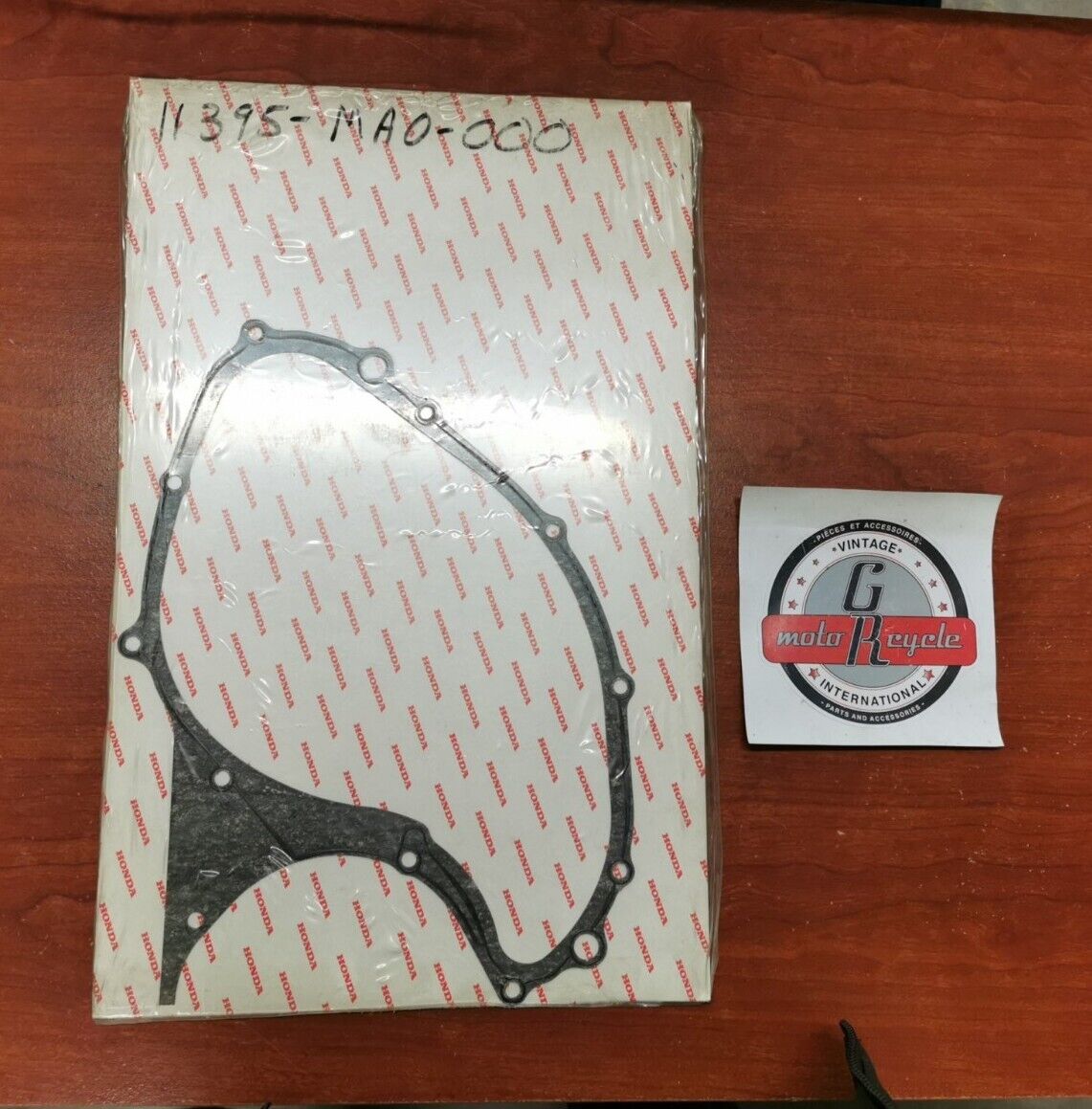 NOS Honda FT500 XL500R LEFT CRANKCASE COVER GASKET 11395-MA0-000 H67