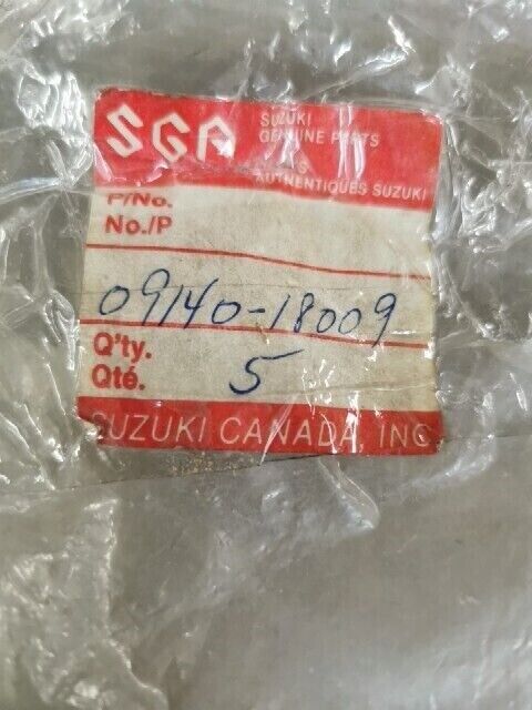 NOS SUZUKI LT250R RM250 1984 1985 NUT 09140-18009 S39