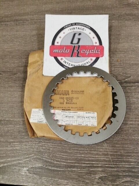 NOS YAMAHA FSZ1000P YFM35FXG YTZ250S YZFR6 CLUTCH PLATE 168-16325-00-00 Y157
