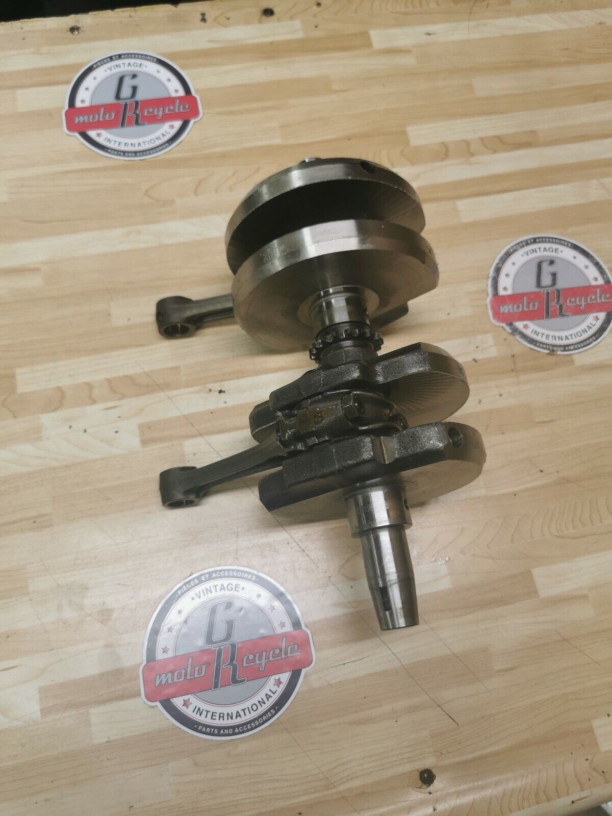 Yamaha XS400S 1982 crankshaft crank shaft connecting rod