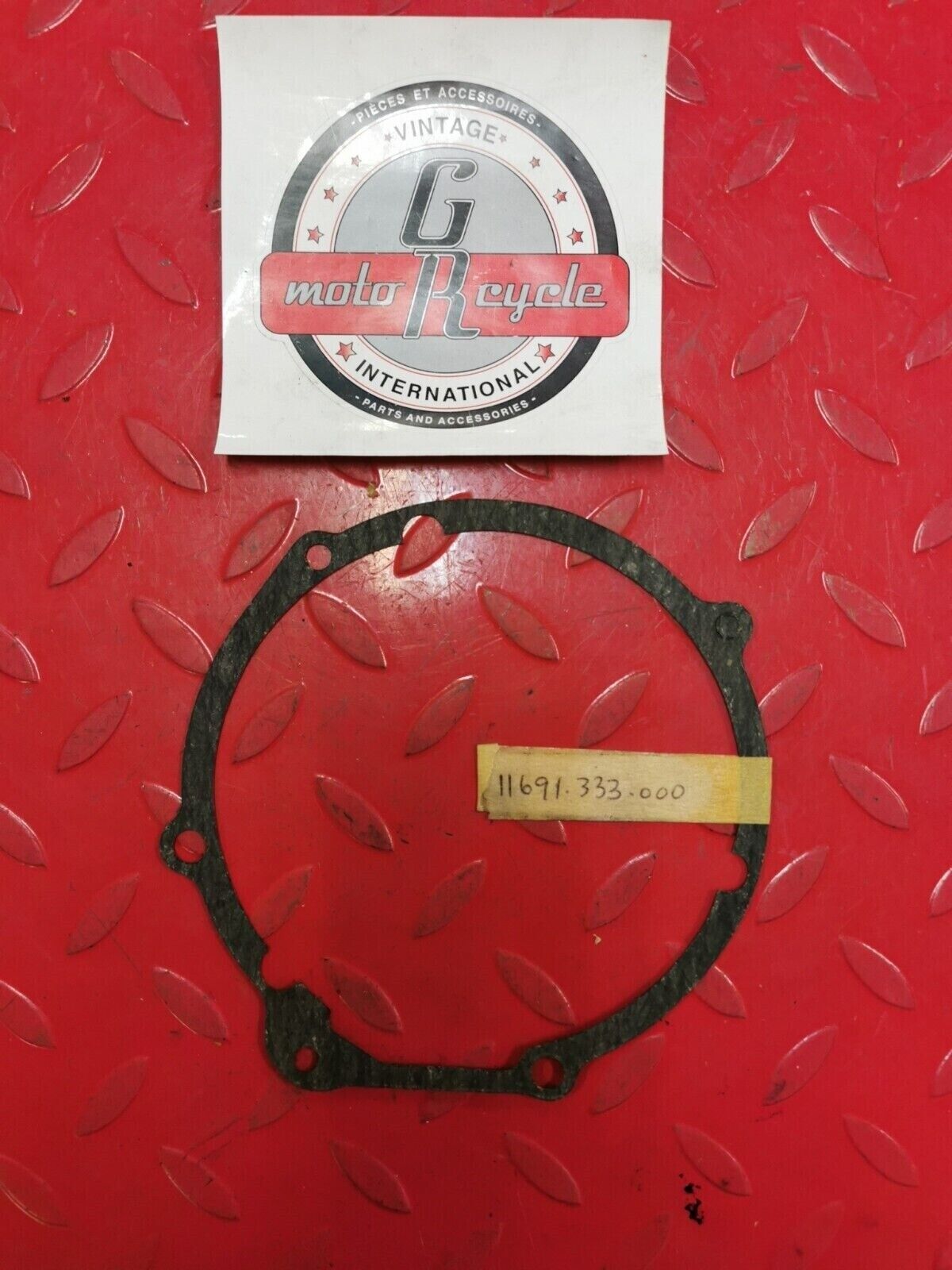 NOS Honda CB350F 1976 1977 CB400F GASKET, ALTERNATOR COVER 11691-333-000 H28
