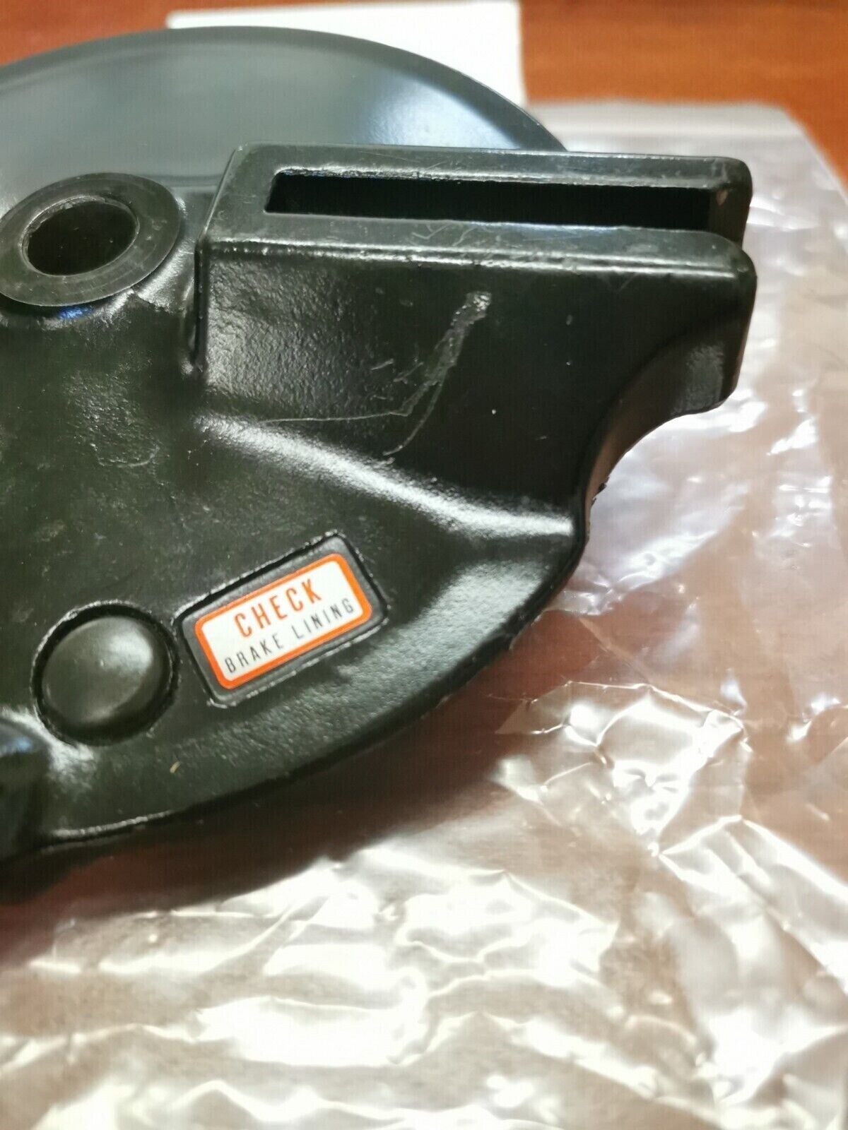 NOS Yamaha DT125 DT175 MX175 IT125 REAR BRAKE SHOE PLATE ASSY 99999-02024-00 Y87