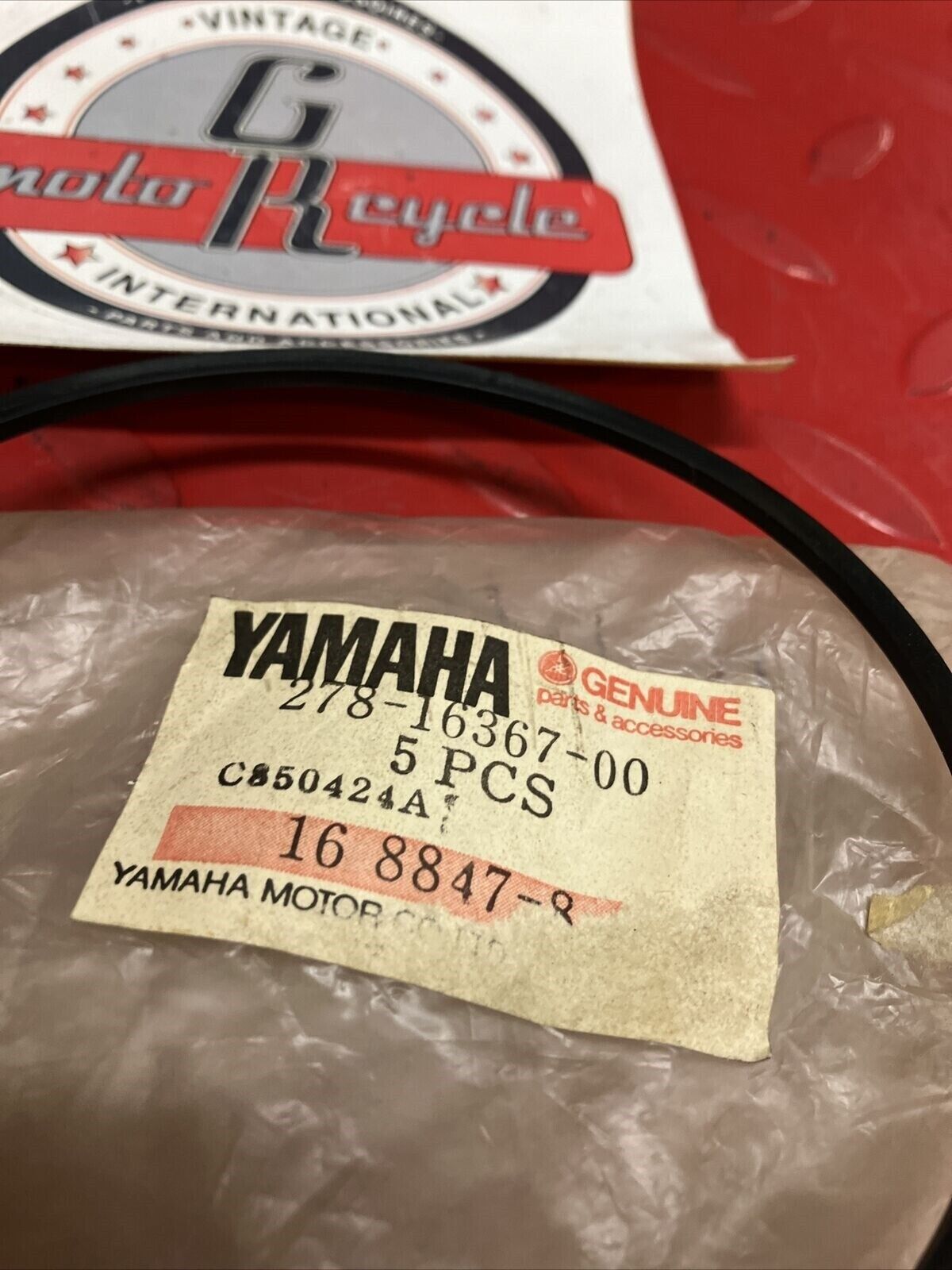 NOS YAMAHA CLUTCH CUSHION RING 278-16367-00-00 Y63