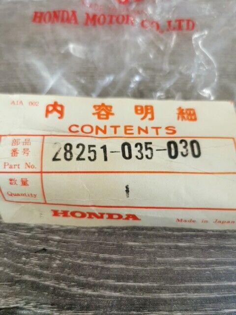 NOS HONDA C65 C50 1969 CL50 S50 SPINDLE STARTER 28251-035-030 H81