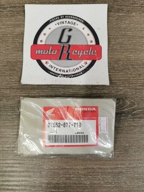 NOS HONDA EB3500X PLATE CAUTION 87552-877-710 H72
