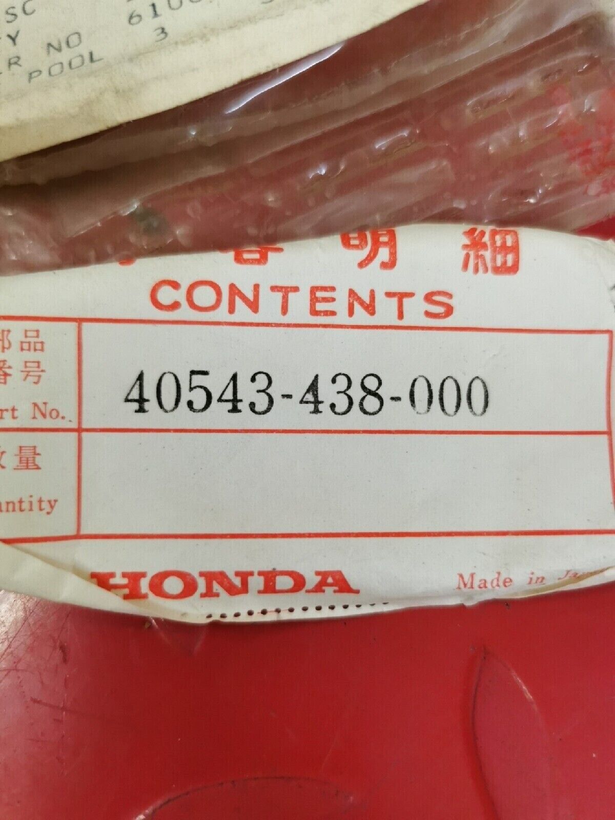 NOS HONDA  CB750F CB900F 1979 - 1982 ADJUSTER DRIVE CHAIN 40543-438-000 H38