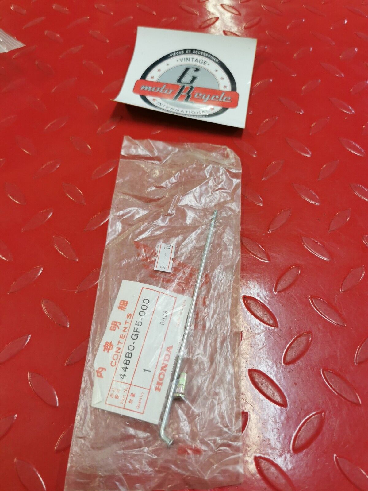 NOS HONDA CR60R 1983 - 1984  SPOKE SET B FR WHEEL 448B0-GF5-000 H14