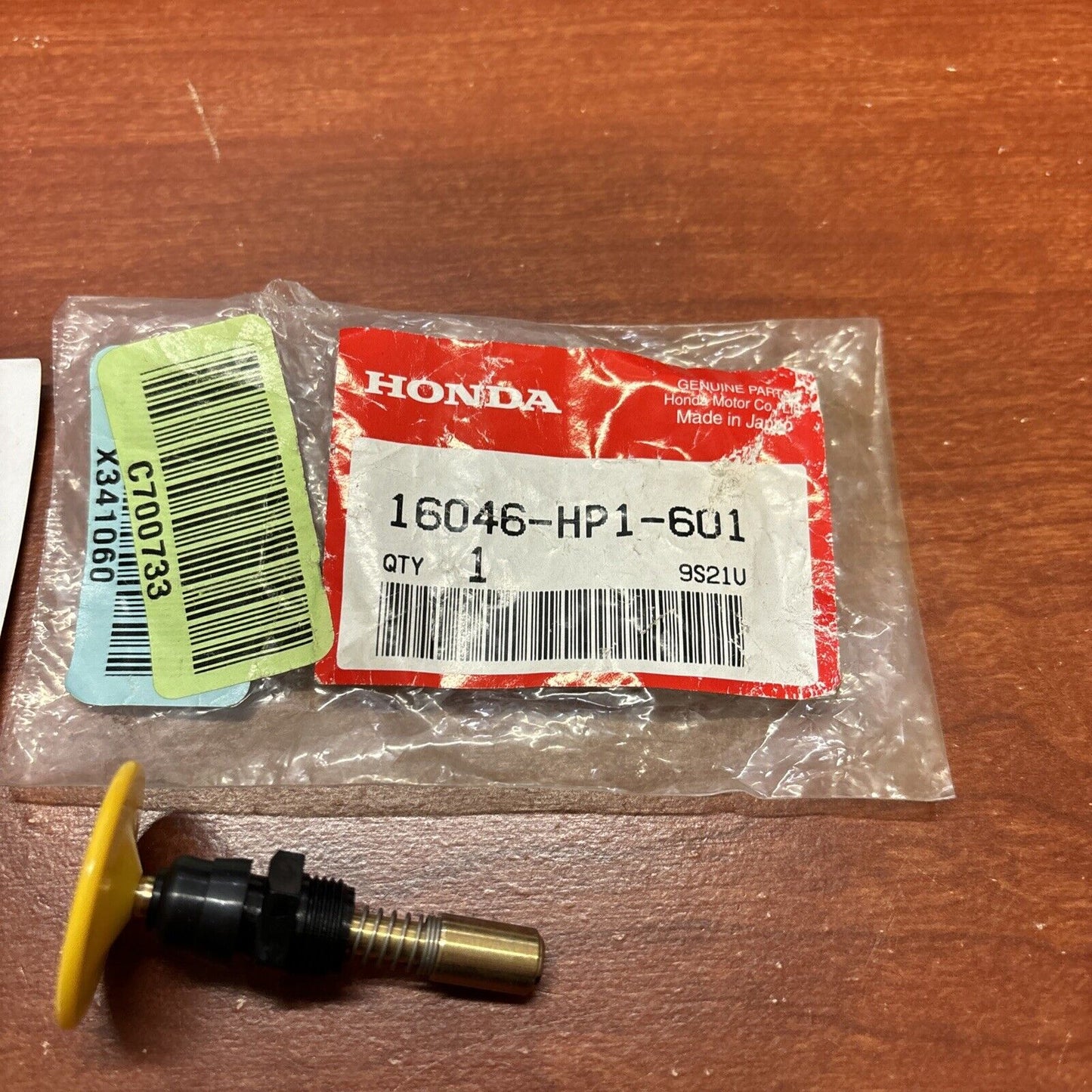 NOS Honda TRX450ER TRX450R STARTER VALVE 16046-HP1-601 H167
