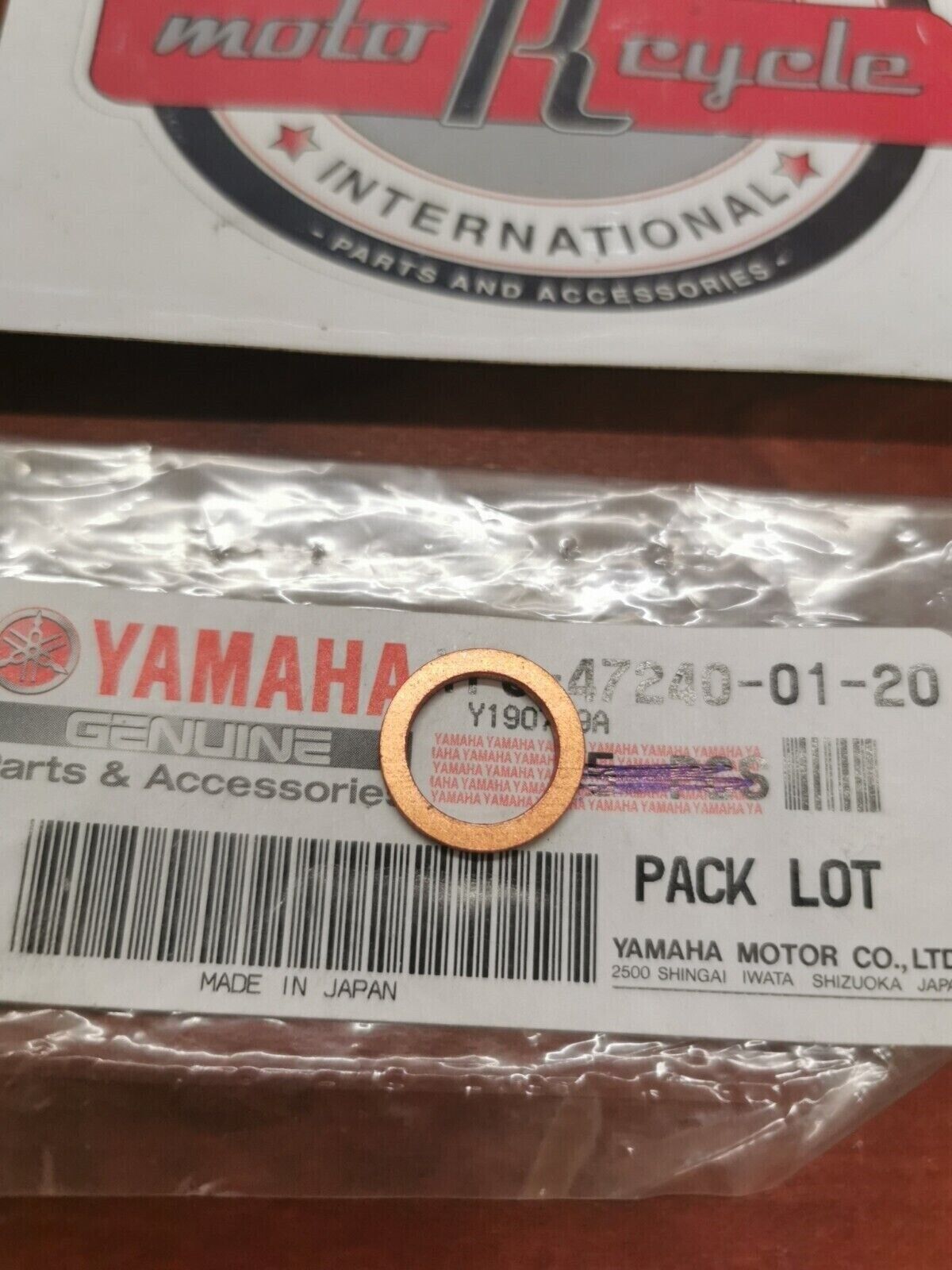 NOS Yamaha EF2500 YP30 YP20 EF3800 YG450 GASKET YF0-47240-01-20 Y82