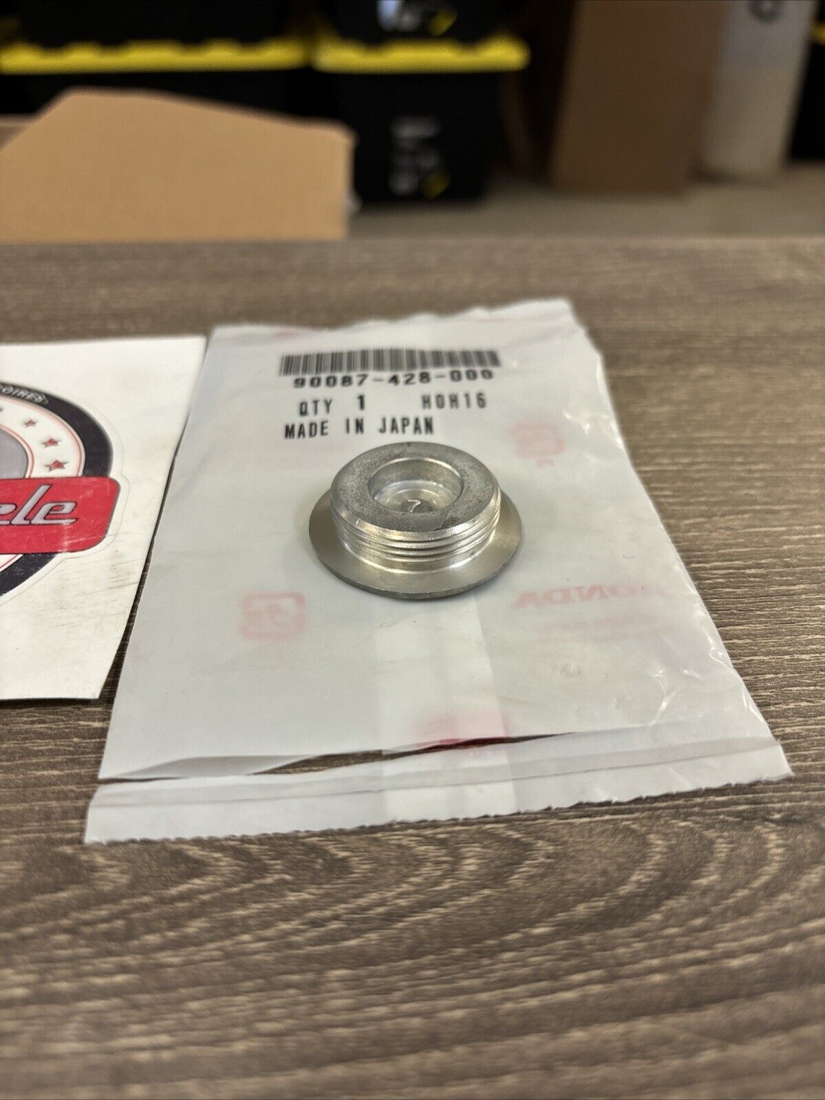 NOS Honda ATC250ES CT110 XL125S CAP 30MM 90087-428-000 H135
