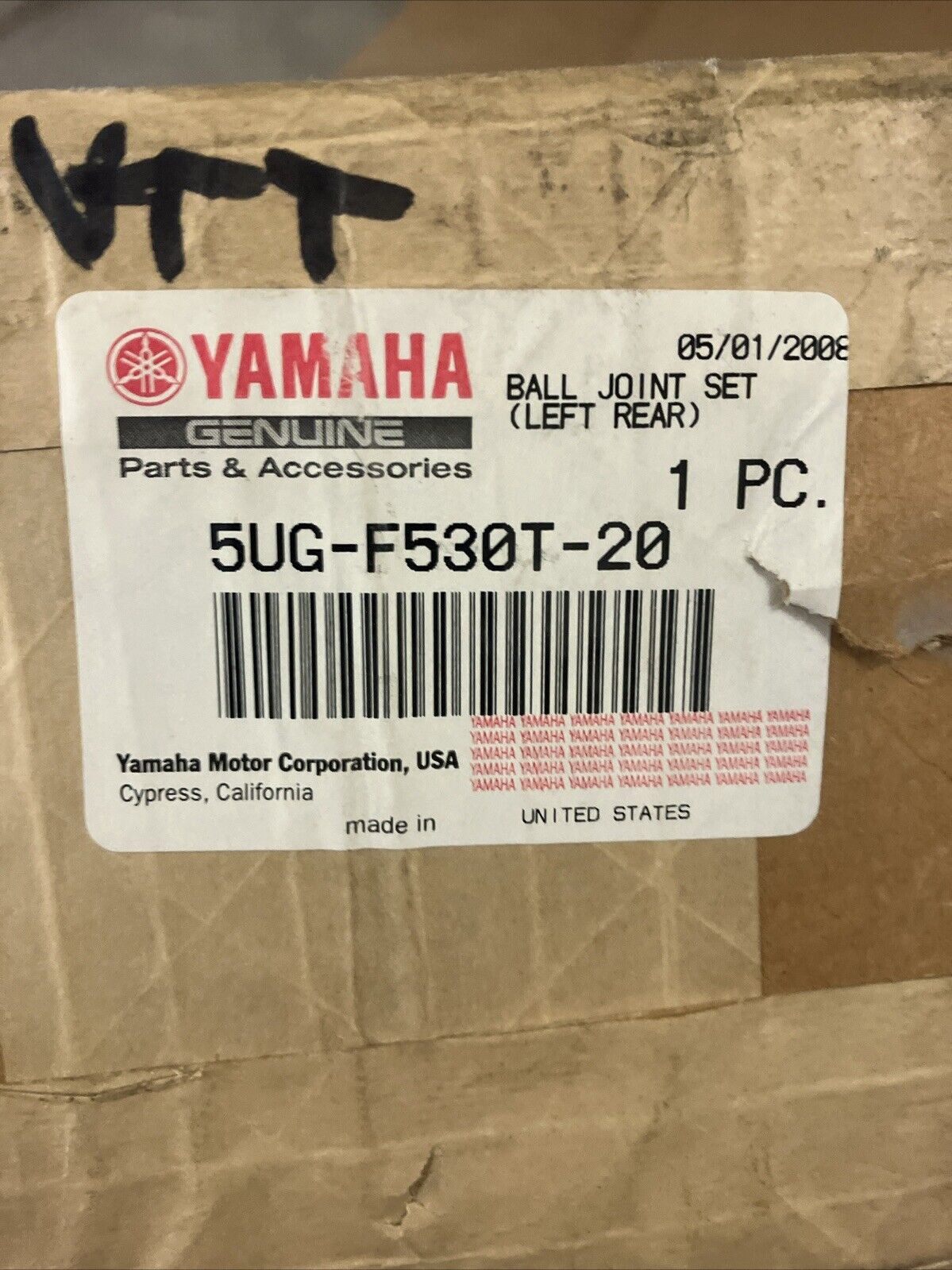 NOS Yamaha Rhino 450 660 2006 2007 2008 2009 CV Axle ball joint rear left