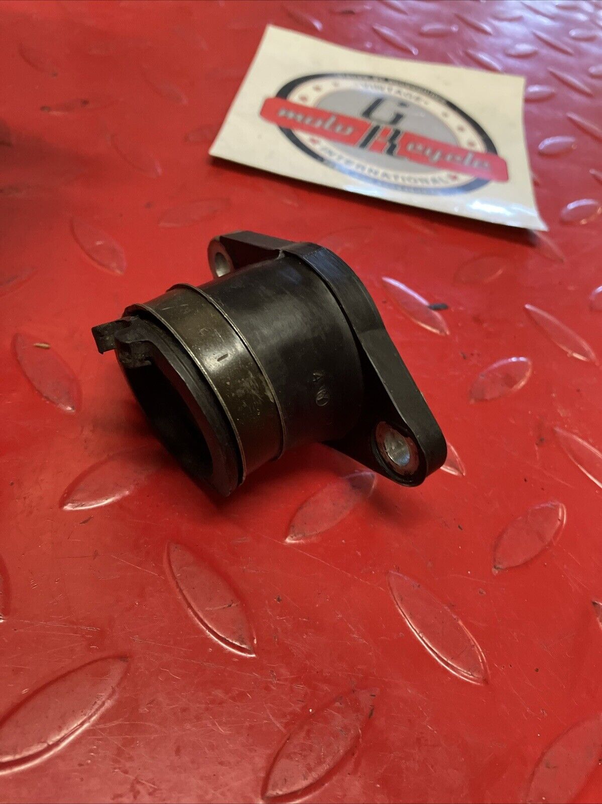 Honda MT125 1975 intake manifold carburetor boot insulator 1974 1976 2