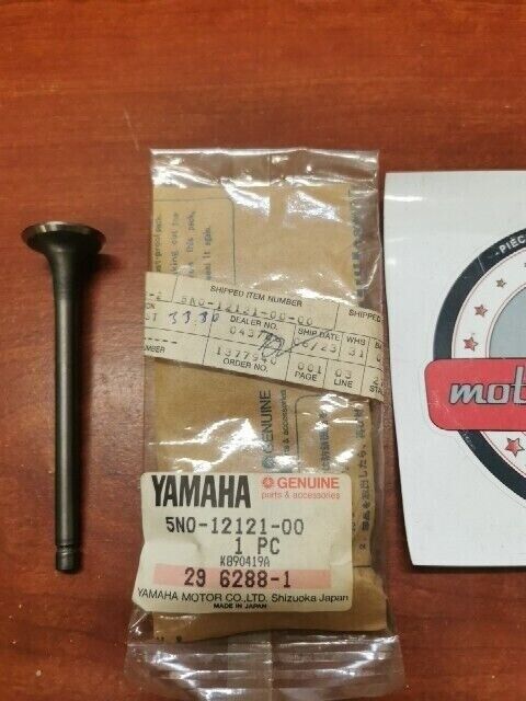 NOS Yamaha SR125 XT125 EXHAUST VALVE 5N0-12121-00-00 SUB 5N0-12121-01-00 Y135