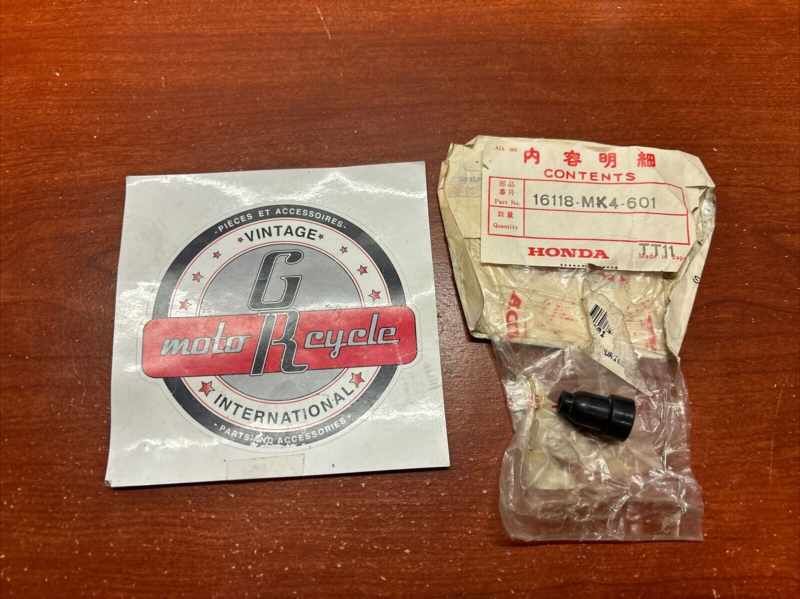 NOS Honda GB250 TRX350 XBR500 XL250 SEALING CAP CABLE 16118-MK4-601 H170
