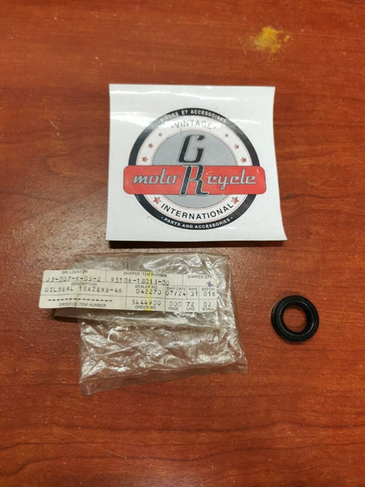 NOS Yamaha YZ80 BW80 TTR125 FRONT WHEEL OIL SEAL 93106-18013-00 Y72