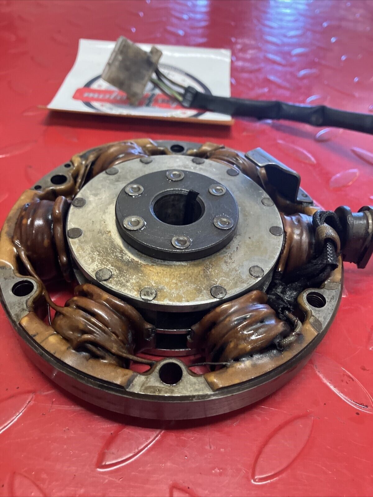 Honda XL100 1974 Stator flywheel rotor magneto alternator magneto