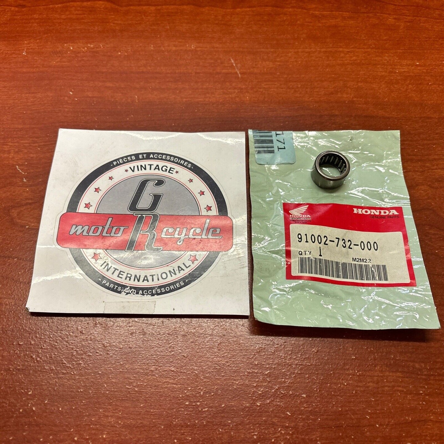 NOS Honda HS50 HS55 HS70 HS80 NEEDLE BEARING 15MM 91002-732-000 H164