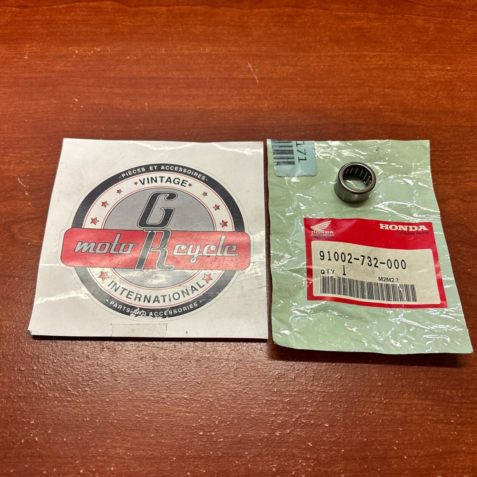 NOS Honda HS50 HS55 HS70 HS80 NEEDLE BEARING 15MM 91002-732-000 H164