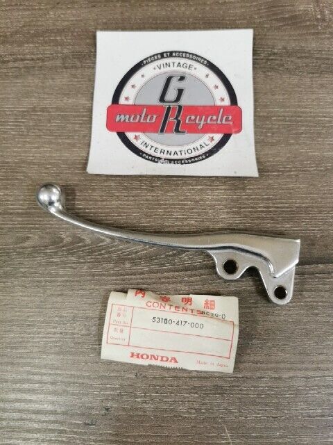 NOS HONDA CB400A 1978 BRAKE LEVER 53180-417-000 H89