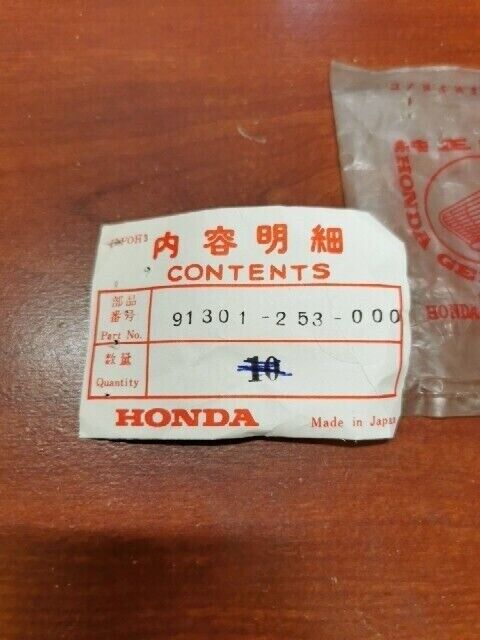 NOS Honda C72 C75 C76 CS76 O-RING (26.9X2.4) 91301-253-000 SUB 91302-PF0-003 H98