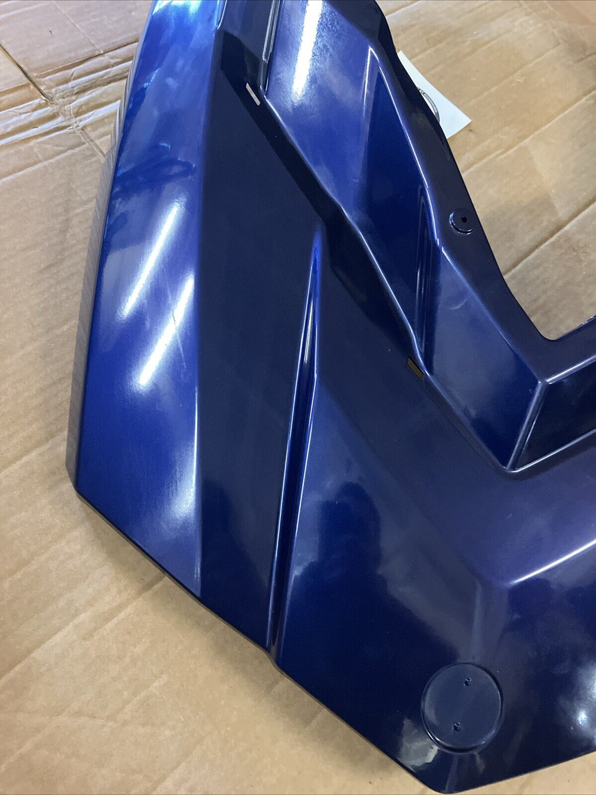 NOS Yamaha Wave Runner FX HO 2013 2014 2015 Engine hatch cover hood blue
