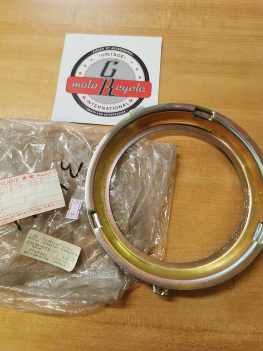 Nos Kawasaki KZ1000 KZ 750 KZ 650 1976 - 1982 RING HEAD LAMP MOUNT 23074-001  K3
