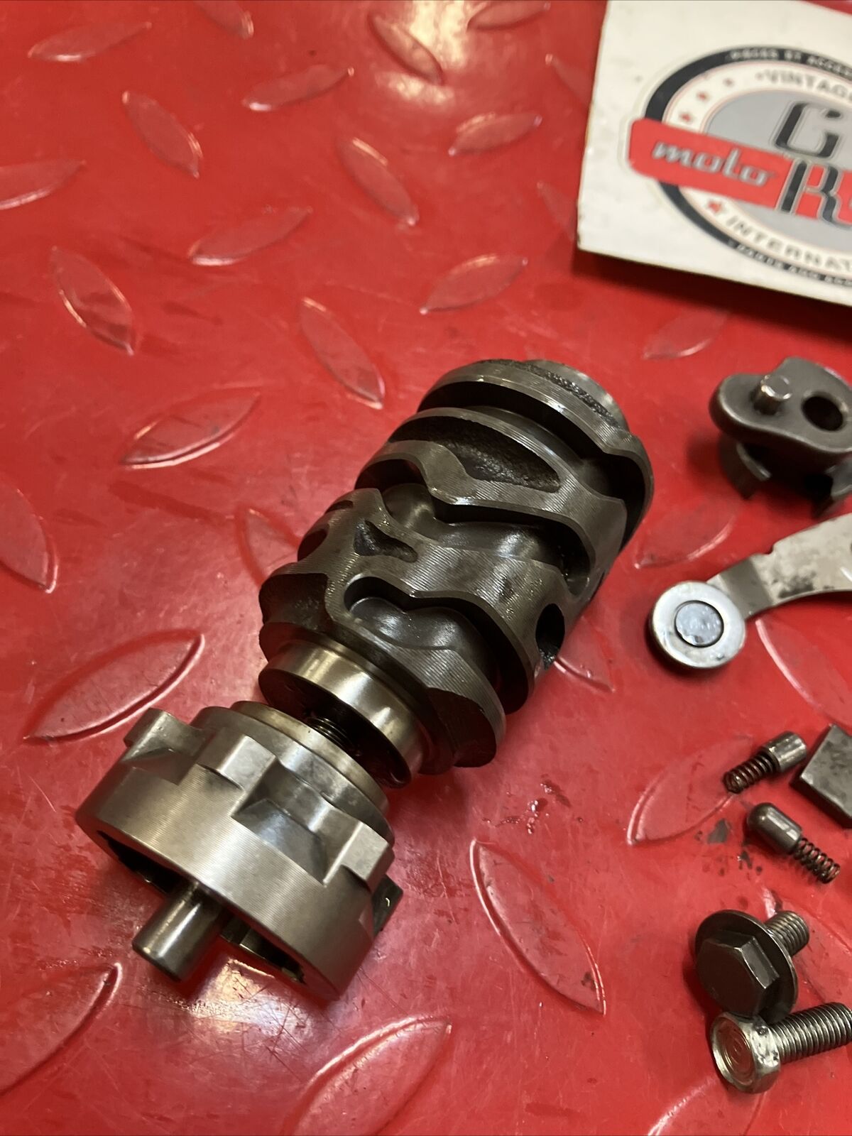 Honda CR80R 1990 transmission gearshift gear shift drum cam 24301-GBF-830 2