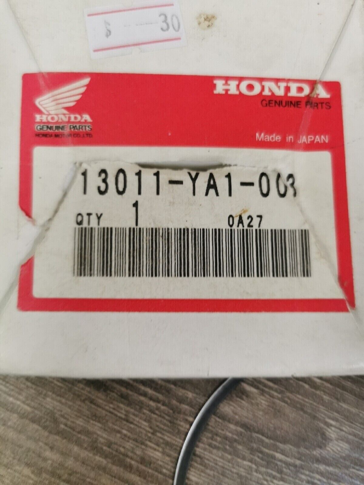 NOS HONDA  G300E Ring Set 0.25 13011-YA1-003  H46