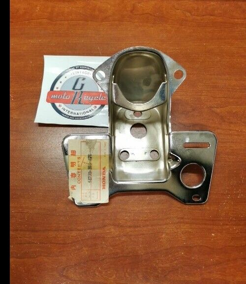 NOS Honda CB550/K CB650 CB750A/K7/K8 NUMBER PLATE BRACKET 84700-393-670 H69