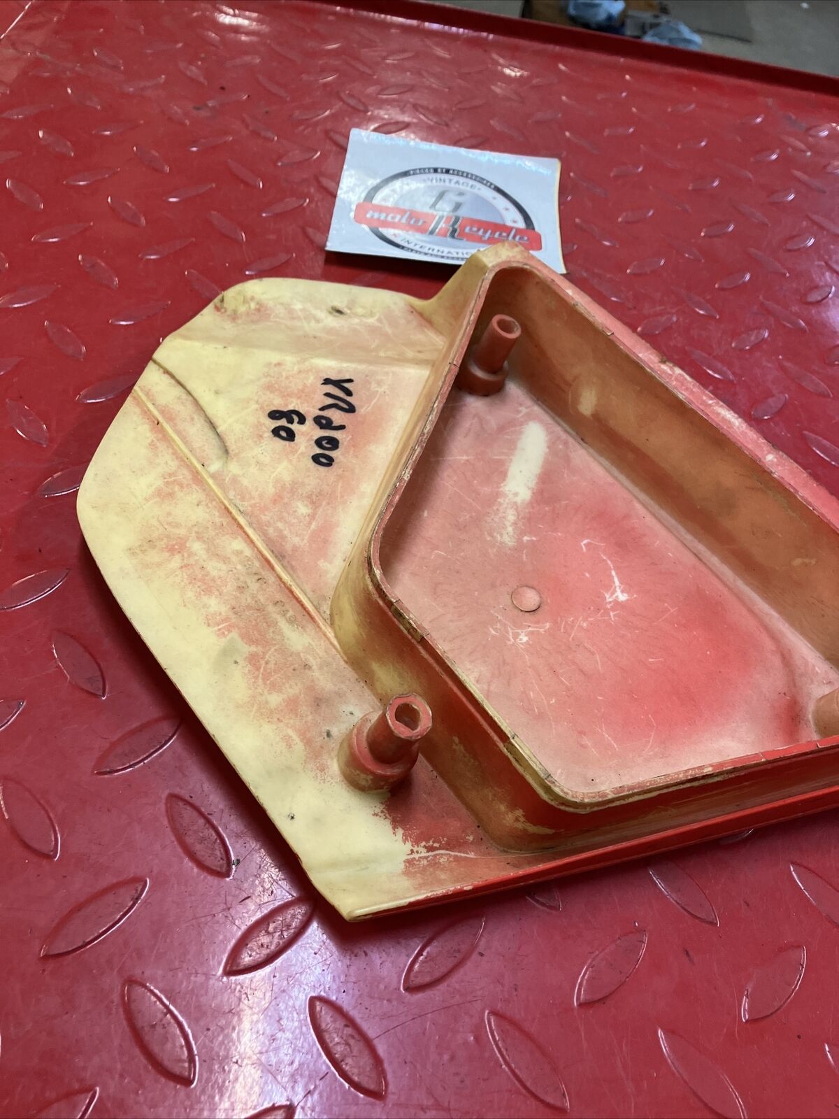 Honda XR200 1980 1981 1982 left side airbox cover panel OEM