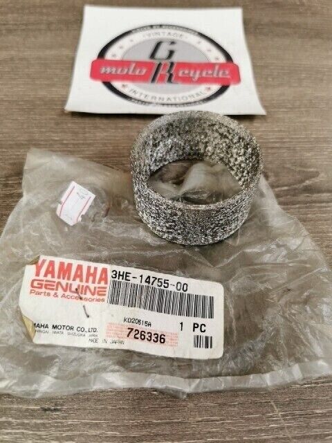 NOS YAMAHA RFR1000  FZR600 FZR400 GASKET SILENCER 3HE-14755-00-00 Y104