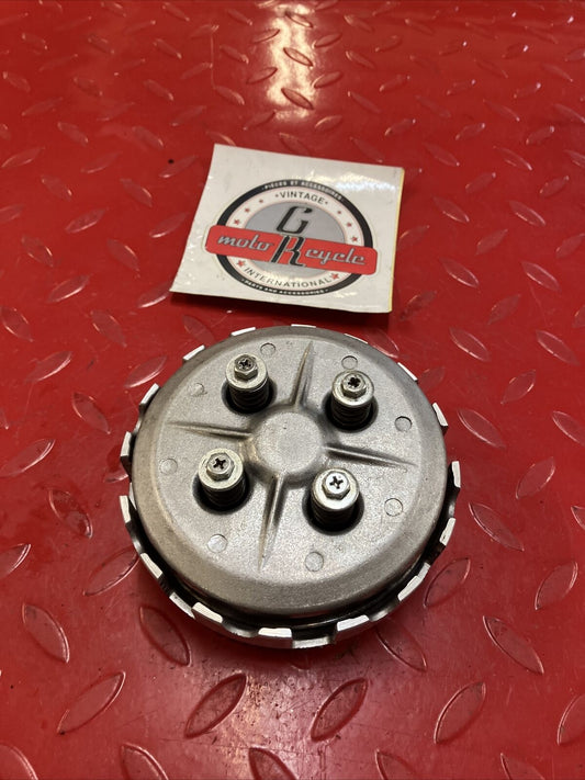 Yamaha DT80 1982 clutch basket hub pressure plate assy GT80 1T0-16150-01-00