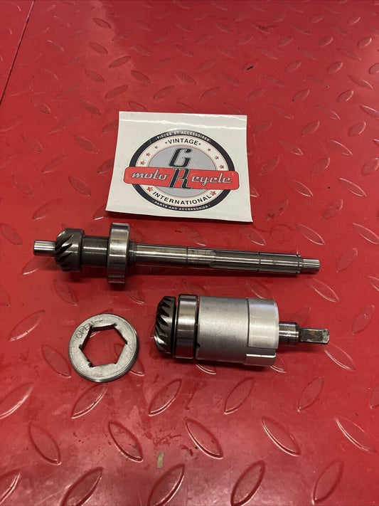 Yamaha MJ50 1982 Towny Drive driven shaft pinion transmission main axle LC50
