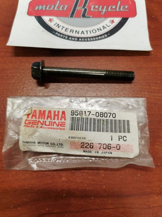 NOS Yamaha FZR600 YXZ10 RS90 PZ480 FX10 RST90 FLANGE BOLT 95817-08070-00 Y100