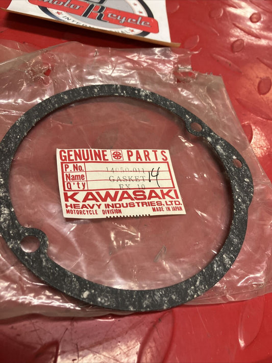 NOS KAWASAKI PULSING COIL POINT COVER GASKET 14050-011 SUB BY 11060-1053 K21