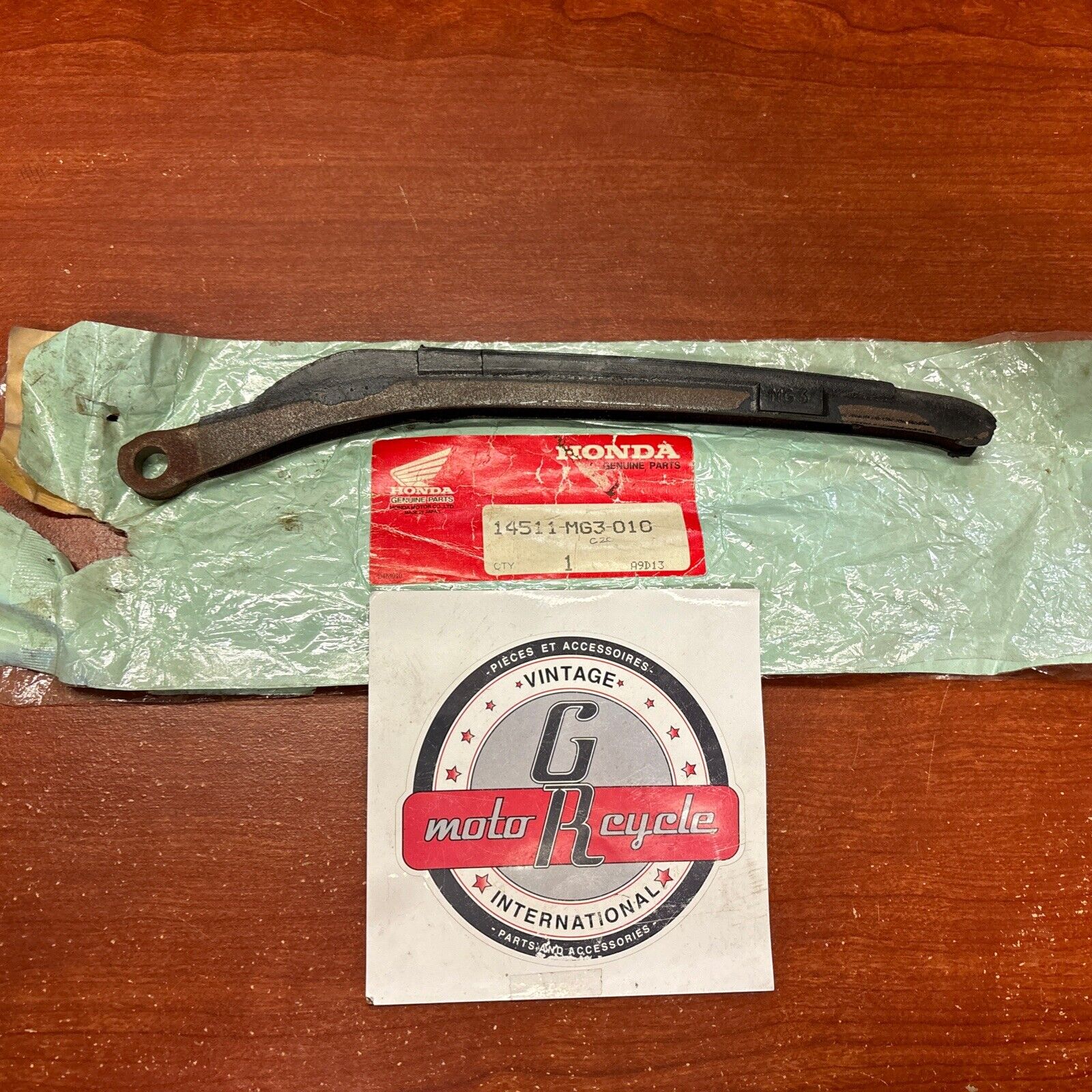 NOS Honda GB400 XBR500 XL600 XR500R XR600 CAM CHAIN TENSIONER 14511-MG3-010 H168