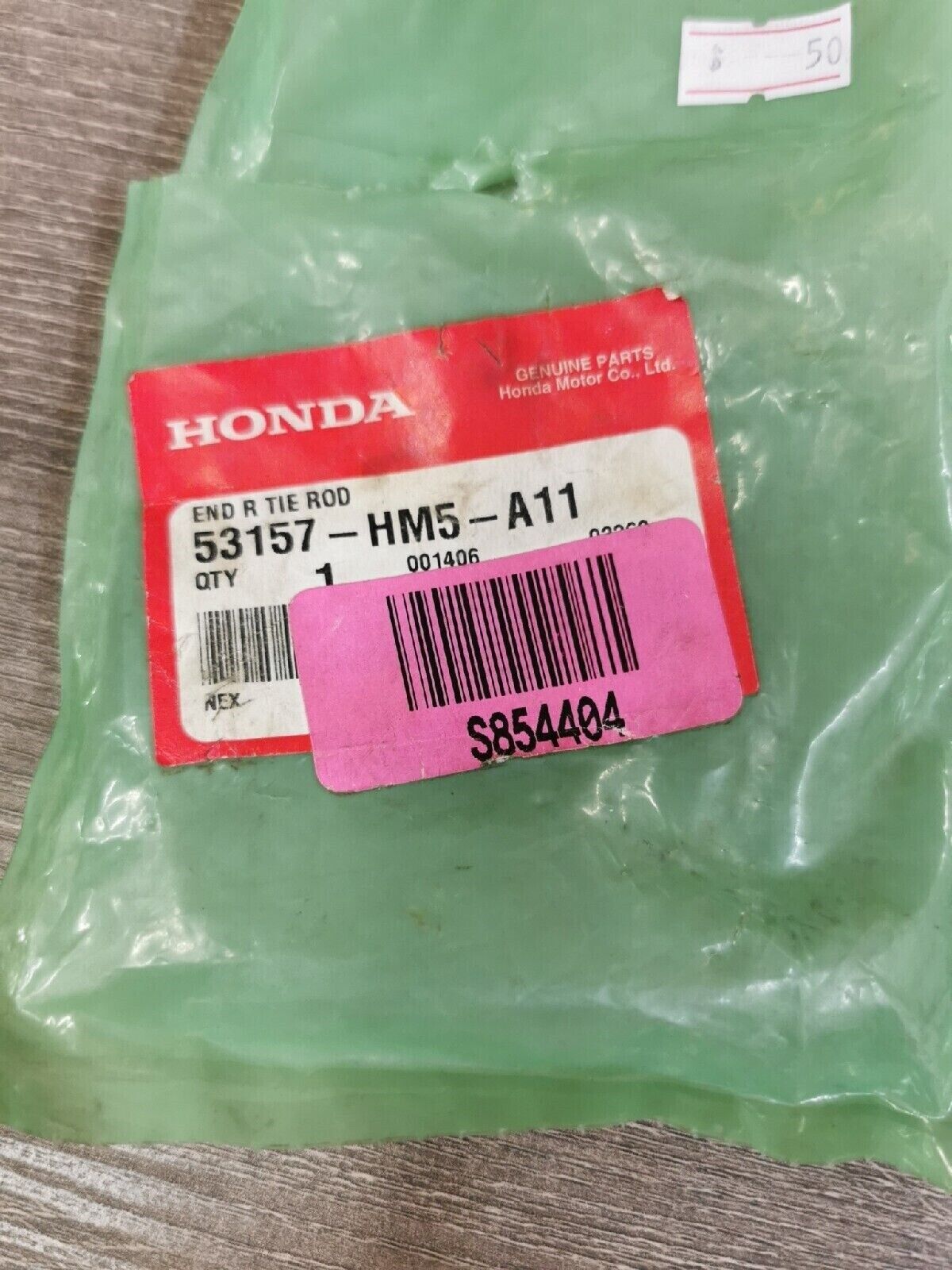 NOS HONDA TRX300 TRX200D TRX350 END TIE ROD RIGHT HAND THREAD 53157-HM5-A11  H44