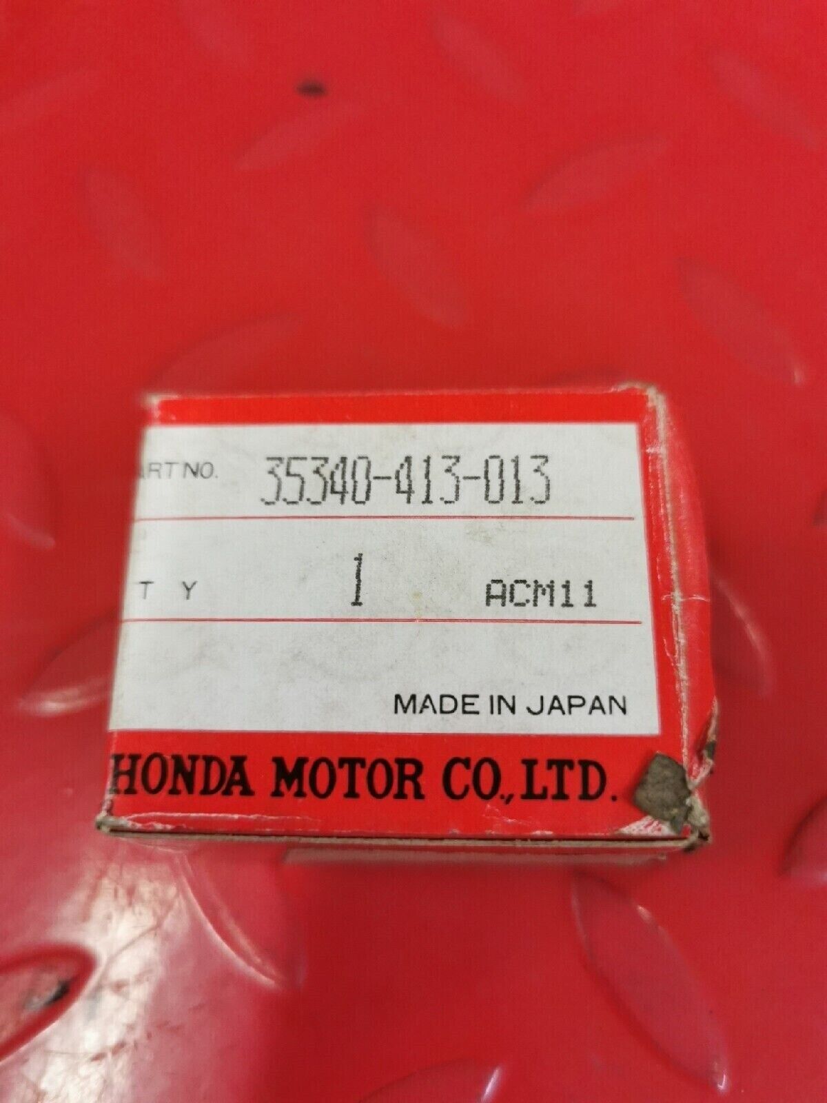 NOS HONDA CB400A GL1000 CX500 1978  SWITCH ASSY  FR  STOP  35340-413-013 H39
