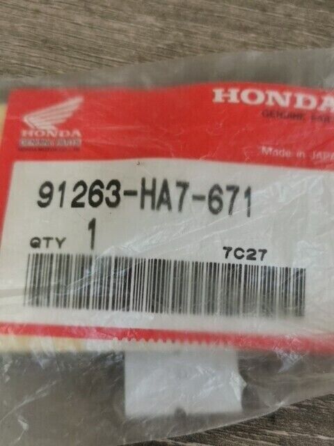 NOS HONDA TRX350 FOURTRAX DUST SEAL 1986 91263-HA7-671 H102