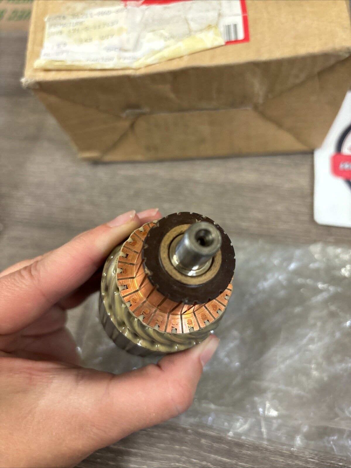 NOS Honda ATC250 TRX250 STARTER MOTOR ARMATURE 31211-HA0-682 H116