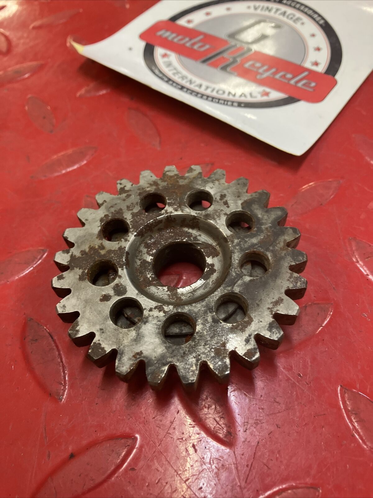 Yamaha RD400 1977 kickstarter kick starter idle gear 1976 1978 1979 2
