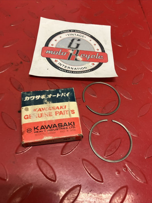 NEW Nos Kawasaki KX80 1979 - 1982 KD80 1982 1983 RING SET PISTON 13008-5011  K3