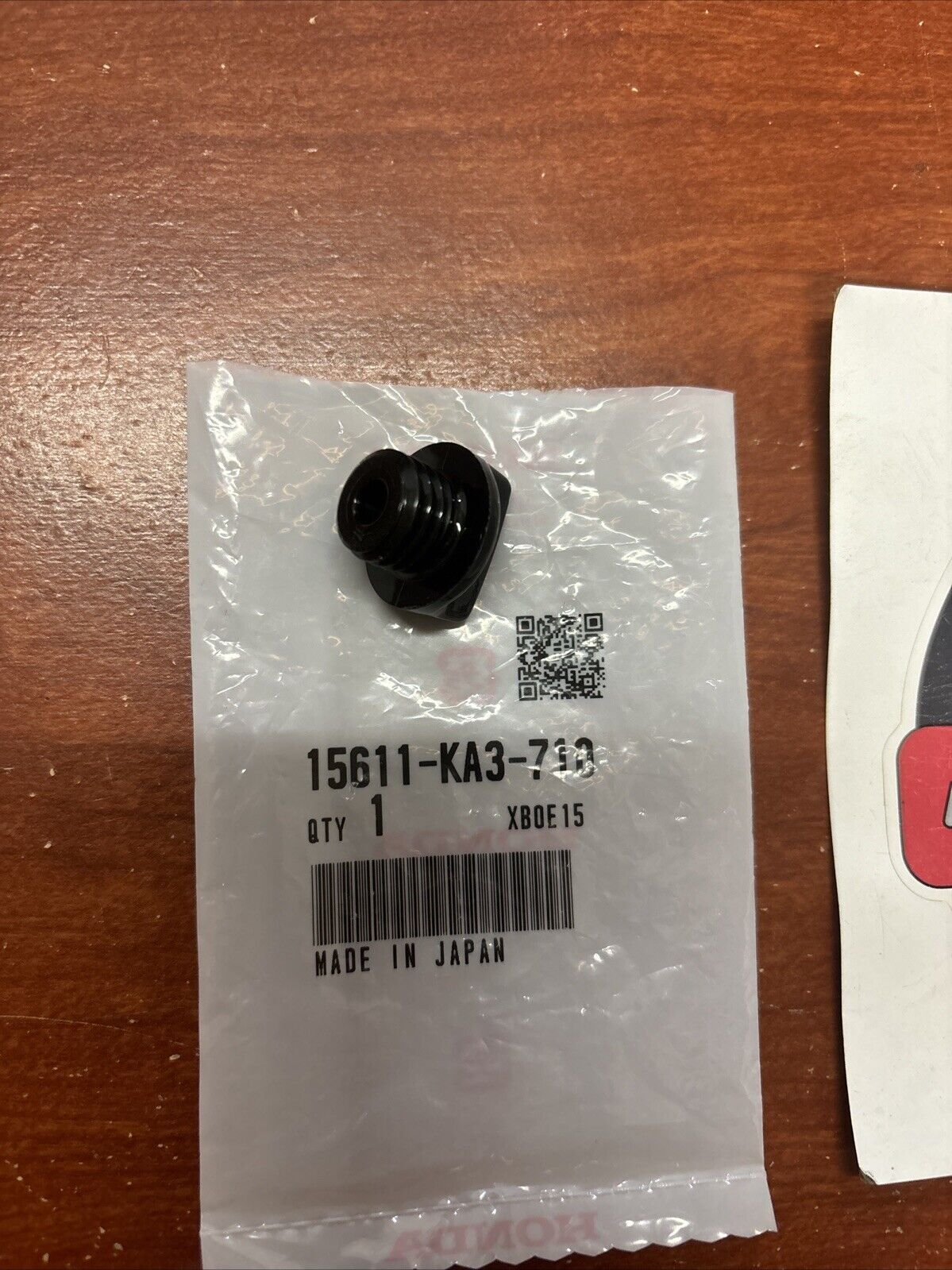 NOS Honda COTA CR125R CR250R CR80R CR85R OIL FILLER CAP 15611-KA3-710 H140