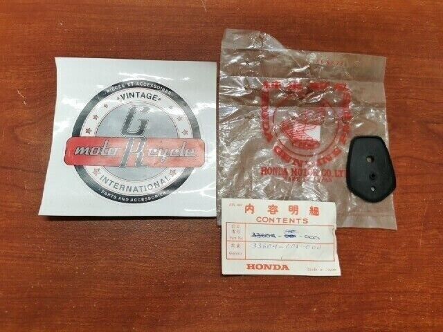 NOS Honda C100 C102 C105 CA100 REAR TURN SIGNAL LENS GASKET 33604-001-000 H69