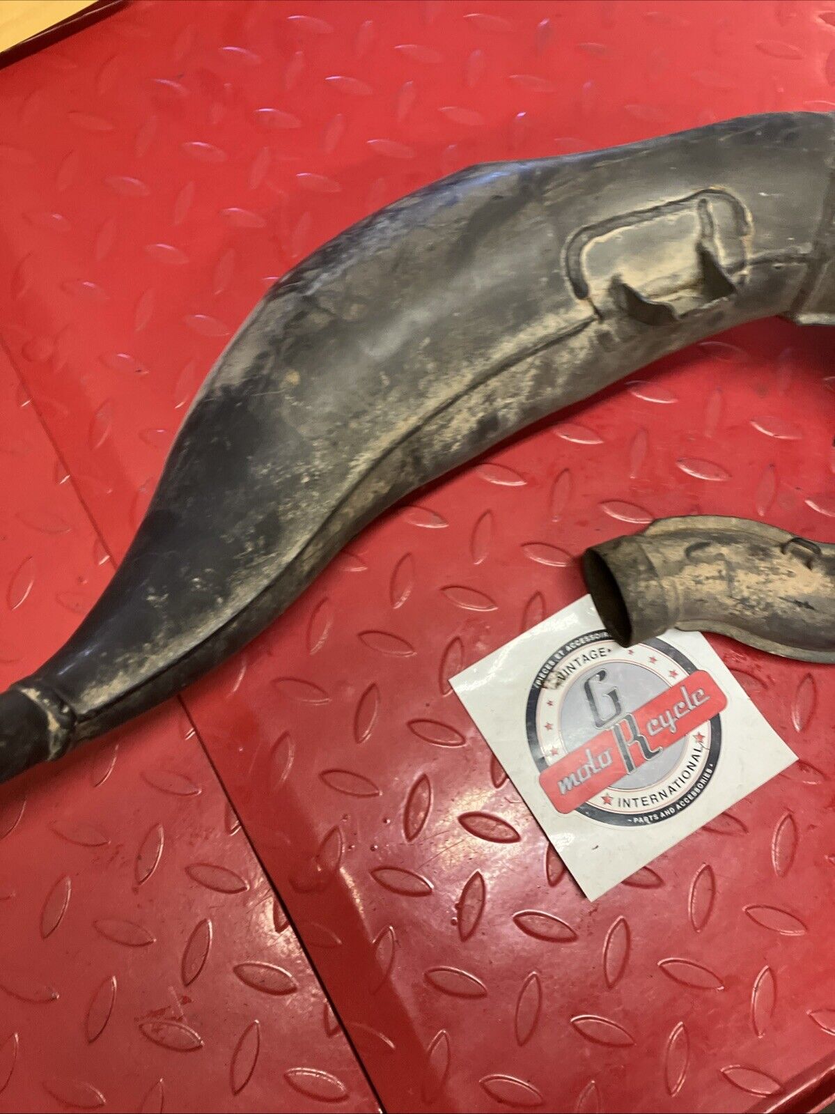 Honda CR125R 2003 Exhaust pipe expansion chamber OEM