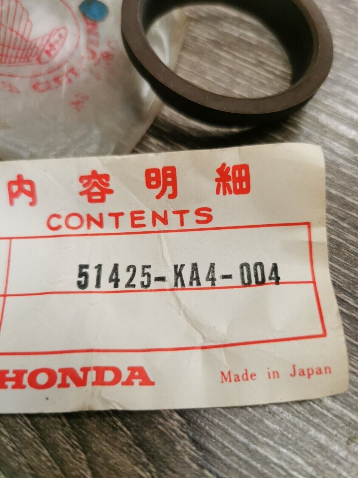 NOS HONDA CR250R DUST SEAL 51425-KA4-004 H53